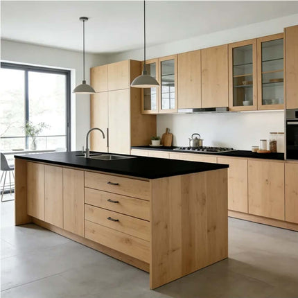 Custom Modern Kitchen Cabinets Set For Home Furniture Modern Accessories for Kitchen Cabinets Set For Sale Factory Direct