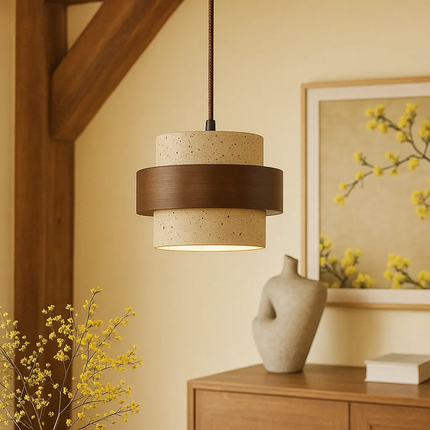 Cross-Border Wabi Sabi Restaurant Chandelier Single Head Small Chandelier Designer Living Room Sofa Lamp Study Bar Table Lamp