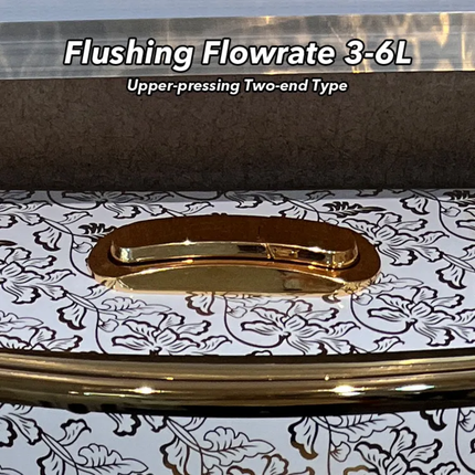 Floral Gold Trim Toilet Italian Design Premium Bathroom Masterpiece