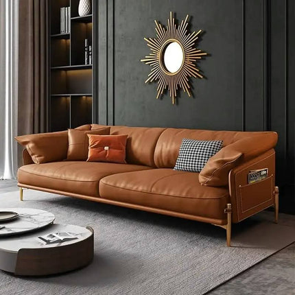 Modern Luxury Sectional Sofa Set for Apartment Hotel Villa Living Rooms-Durable Modular Design