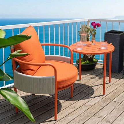 Garden Furniture Sofa Set Outdoor Furniture Bistro Patio Furniture Lounge with Side Table Spot Inventory