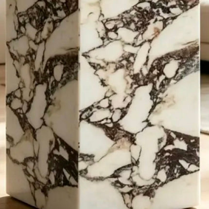 Modern Design France Home Bedside Table Natural Stone Marble Bedroom Furniture Small Nightstand Apartment Bedroom Side Table
