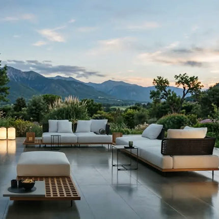 Outdoor Patio Garden Aluminum Furniture Sofa Set
