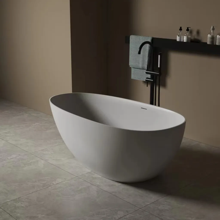 Customizable Bohao Fiberglass Acrylic Bathtubs Freestanding Hotel Bathroom 12mm Thick Smooth Surface White/Transparent Vacuum