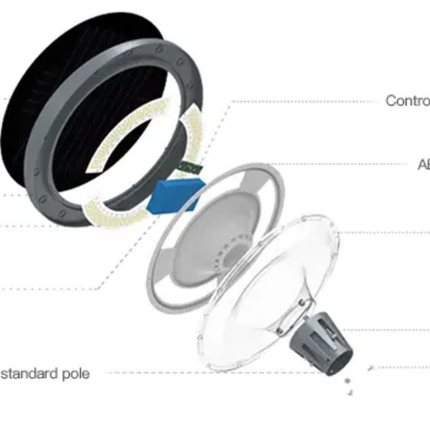 Outdoor IP65 Waterproof 120W-300W LED Solar Street Light System 8M Pole Flexible Panel For Road Battery