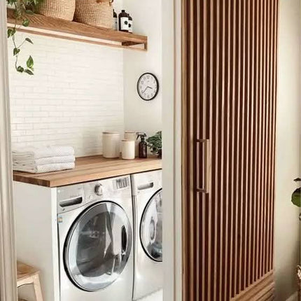 High Quality Wood Grain Sliding Interior Soundproof Door Slatted Barn Doors For House