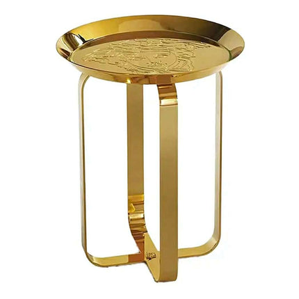 Modern Steel Living Room Coffee Table Italian Luxury Combination Side Table Eco-Friendly Design Durable Construction Storage
