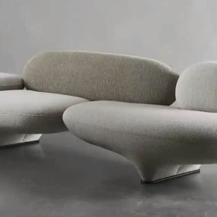 Modern Luxury Indoor Cozy Comfy Living Room Couch Furniture Minimalism 3 Seater Modular Sofas