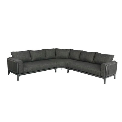 Corner Modern Luxury Garden Furniture Patio Sofa Set Rattan Outdoor Corner Sofa