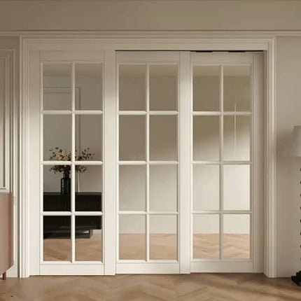 Modern Minimalist Design Slidding Barn Door For Indoor Entryways, Suitable For Warehouse and More
