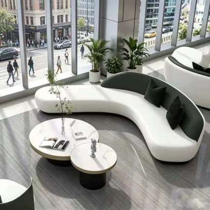 Custom Modern Chesterfield Sofa for Hotel Leisure Business Clubs Office Rest Areas Fabric Cover