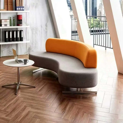 European Style Modern HDF Board Leisure Open Area Sectional Commercial Sofa Office Sofa Set Office Furniture Fabric Modular