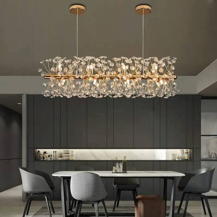 Nordic Restaurant Dandelion Hotel Modern Chandelier Modern Minimalist Lamp Creative Bar Counter Pendant Light