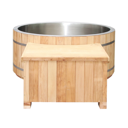 Cold Plunge Tub With 1.5hp Chiller Cold Plunge With Chiller And Ozone Fitness Cold Plunge Tub Sauna and Ice Bath Combo