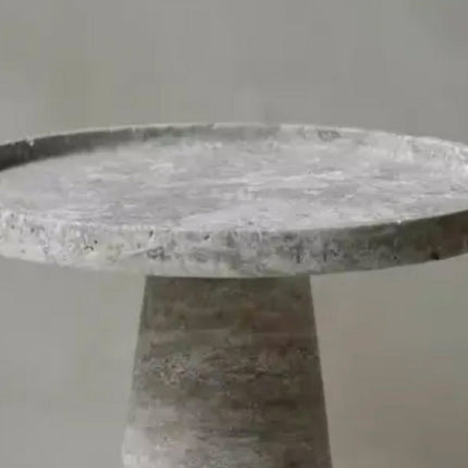 Customized Luxury Natural Stone Furniture Marble Bedroom Bedside Table Living Room Calacatta Viola Marble Side Table