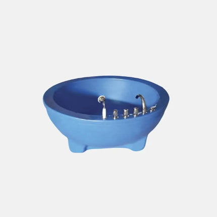 Latest Design Custom Color Baths Round Freestanding Acrylic Bathtubs With Drainage