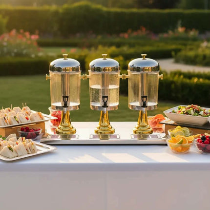 8L 16L 24L Stainless Steel Juice Dispenser Beverage Dispenser With Tap For Party Restaurant Catering