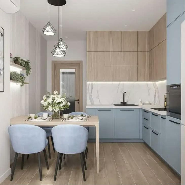 One-Stop French Luxury Cabinet Series Large Commercial Space Built-in Gas Stove Island Cabinets Full Storage