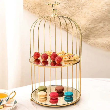 Nordic Creative Afternoon Tea Dessert Rack Candy Fruit Plate Multi-Layer Cake Tray Ins Wind Pastry Display Rack