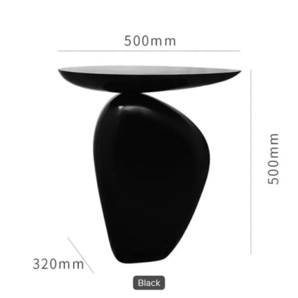 Modern Fiberglass Side Table Designer Creative End Table Custom Living Room Hotel Furniture