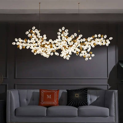 Customized Designer Style Indoor Decoration Lighting Hotel Lobby Hall Mall Restaurant Projects LED Chandelier