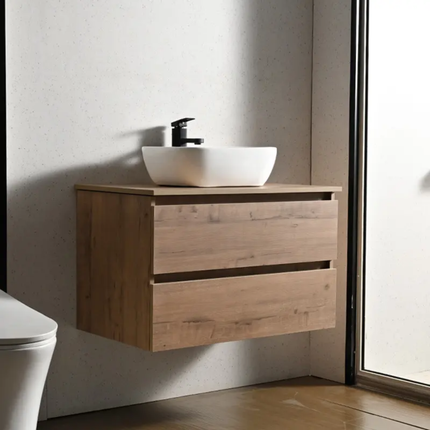 Modern floating vanity bathroom single counter top sino solid plywood cabinet bathroom vanity