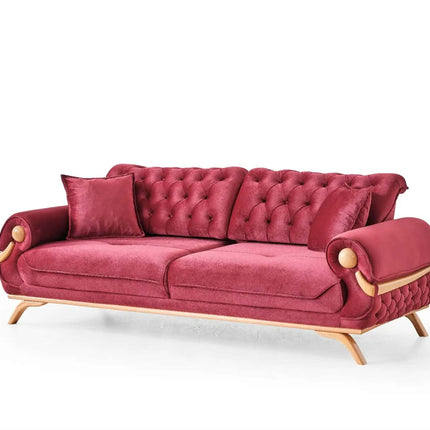 Luxury Modern Premium Comfortable Fabric Sofa Set for Home and Villa for Living Room Use