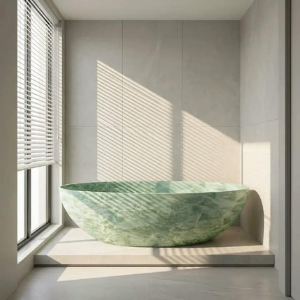 Royal Jade Bathtub Ultra-Luxurious Modern Statement Piece For Discerning Homes Boutique Hotels For Apartments Bathrooms