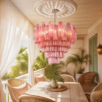 Custom Staircase Long Chandelier Lights Hotel Foyer Bubble Clear Glass Cascade Pendant Lamp