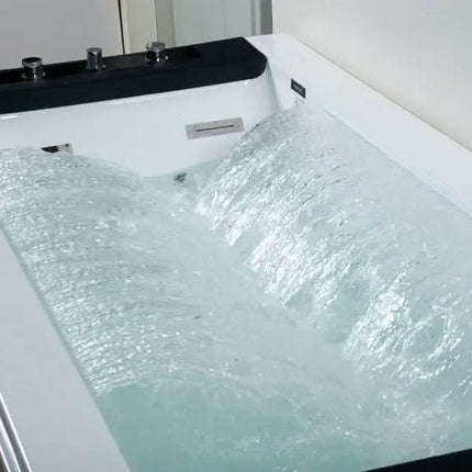 High Quality Acrylic Hydro Massage Bathtub One - Person Massage Bathtub with Heating System & Remote Control