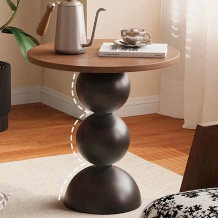 Modern Creative Decorative Durable Sofa Coffee Table Iron Side Table Small Living Room Furniture Iron Frame Dewellliving