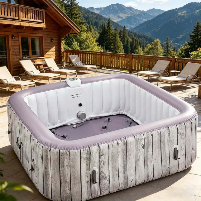 High Quality Portable Inflatable Spa Tub Home Outdoor Inflatable Jacuzzi Inflatable Hot Tub Portable Family Spa Pool For Outdoor