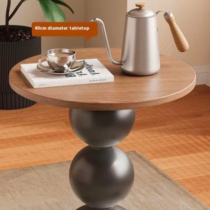 Modern Creative Decorative Durable Sofa Coffee Table Iron Side Table Small Living Room Furniture Iron Frame Dewellliving