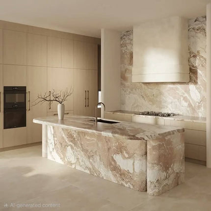 Custom Luxury Modern Modular Wood Kitchen Cabinets with Glass Doors and Laminate Countertop Set