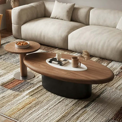 Popular Italian modern living room coffee table ancient living room small center coffee table set minimalist luxury coffee table
