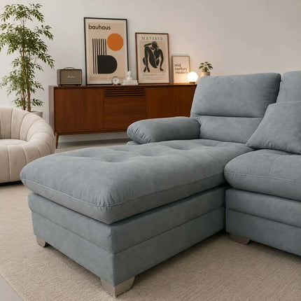 Modern Santai Chicago Square Sofa Set Eco-Friendly Custom Fabric Sofa For Living Room & Hotel Use