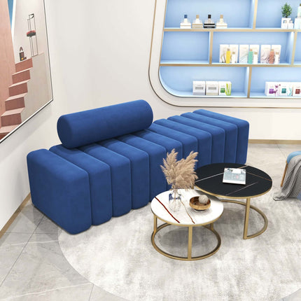 Italian Indoor Living Room Velvet Sofa Set High-End Villa Cloud Sofa Home Luxury Modern Couch Covers Three-Seat Sofa