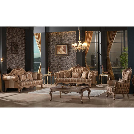 Luxury Chesterfield Sofa Stylish Modern Design For Home Dining Hotel and Bedroom Royal Living Room Furniture Set