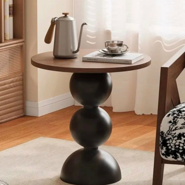 Modern Creative Decorative Durable Sofa Coffee Table Iron Side Table Small Living Room Furniture Iron Frame Dewellliving
