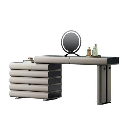 Multifunction Makeup Dresser- LED Lighted Vanity, Modern Bedroom Furniture For Home Hotel or Apartment