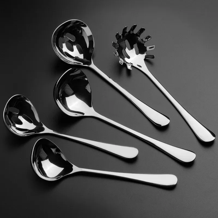 Ash Stainless Steel 304 Pasta Fork With Vacuum Strainer PA Spoon For Measuring Noodles Household Kitchen Essential