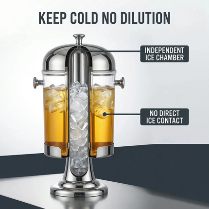 8L 16L 24L Stainless Steel Juice Dispenser Beverage Dispenser With Tap For Party Restaurant Catering