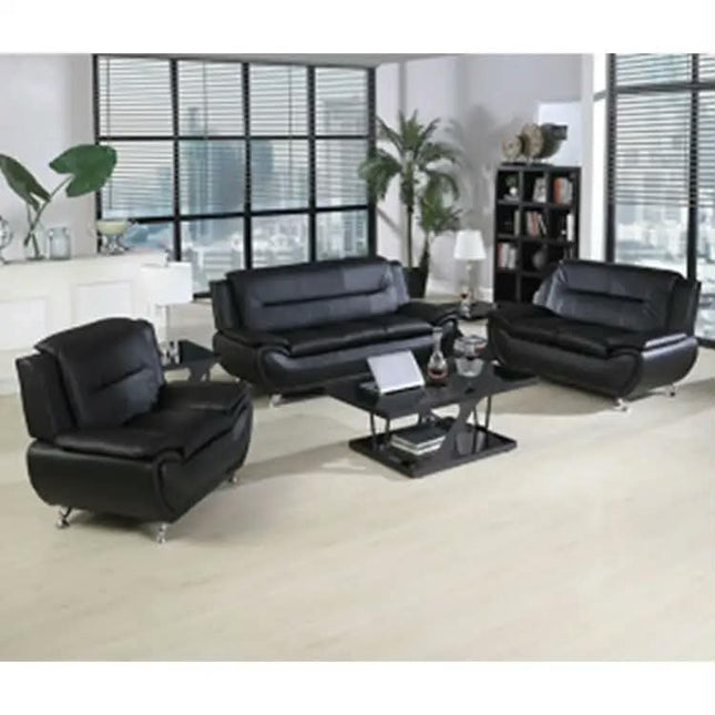 Living Room Available Black Sofa Set Furniture Adjustable Backrest Angle Sofa