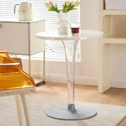 Transparent Acrylic Wedding Corner Table Customizable Side Table For Living Room
