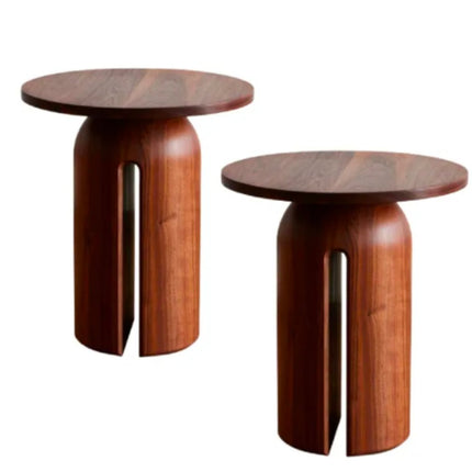 Attractive Designed Wood Made Eco Friendly Wood Side Table Customized Natural Wooden Beside Table Supply From India