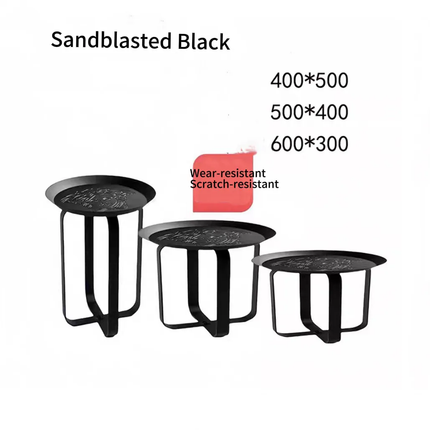 Modern Steel Living Room Coffee Table Italian Luxury Combination Side Table Eco-Friendly Design Durable Construction Storage