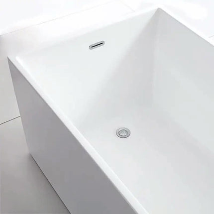 3mm Thin Straight Edge Bathtub Square Shape Massage Bathtub for Adults Cheap Price Rectangle Freestanding Tubs
