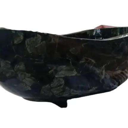 Black Marble Bathtub, Marble Bathtub For Hotel Bathroom, Stone Marble Bathtub