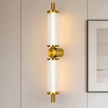 Gold Elegant and Beautiful Bedroom Bedside LED Wall Lamps Designer Models for Living Room Background Wall Wall Light