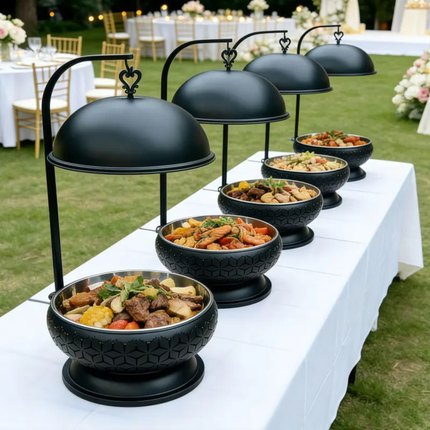 Luxurious Stainless Steel Y-Shaped 8-Liter Food-Grade High-Temperature Resistant Utensils Cooking
